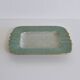 Crackle glaze porcelain ashtray or small dish, 1940s