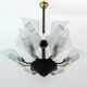 Modern Italian Chandelier with Murano Glass Sails, 1989