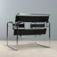 Fauteuil Wassily Gavina, design vintage Marcel Breuer, Italie, années 1970