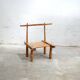 Antique Brutalist African Chair