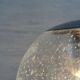 Vintage German glass pendant light Space Age Ah 105 by Peill & Putzler, 1970s.