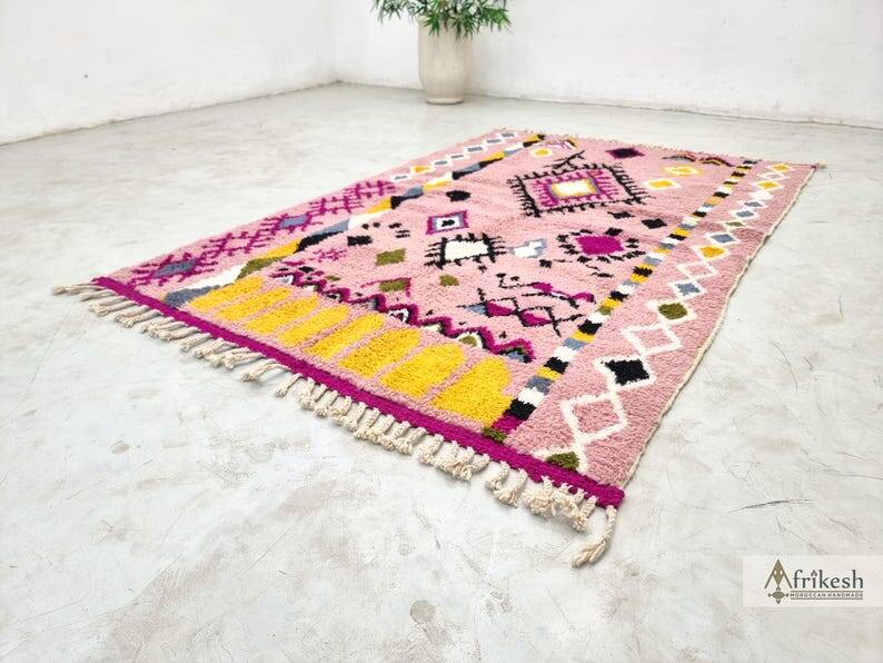 AZILAL PINK Rug 150/250cm