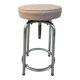 Modernist stool circa 1930 in the style of LC7 by Perriand, Le Corbusier and Jeanneret