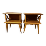 Vintage bedside tables