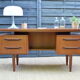 By G-Plan teak desk