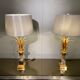 Pair of pineapple lamps by Boulanger, Belgium, 1970