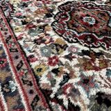 Persian rug in wool and silk 110cm x 60cm