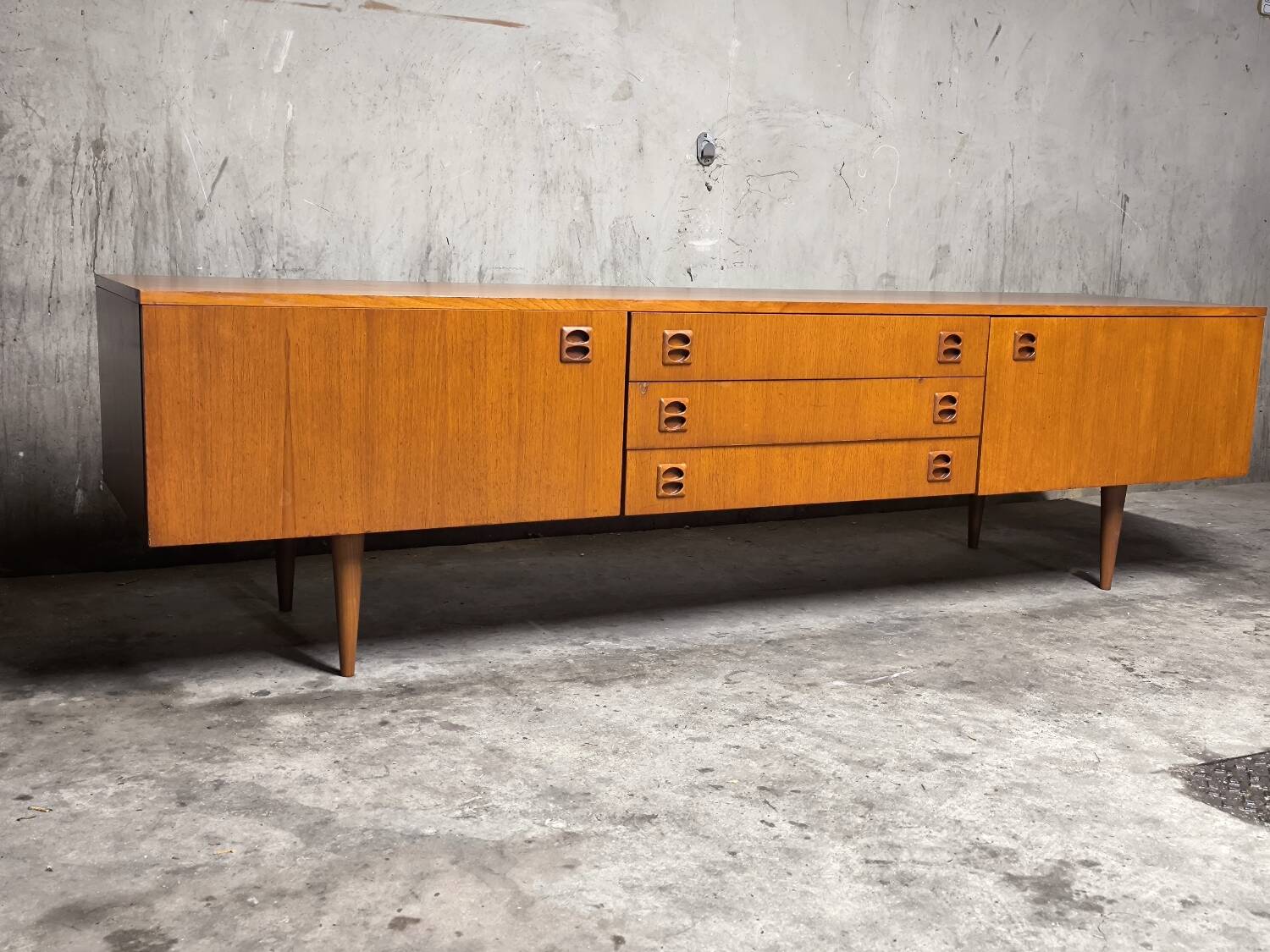 Vintage Scandinavian teak sideboard