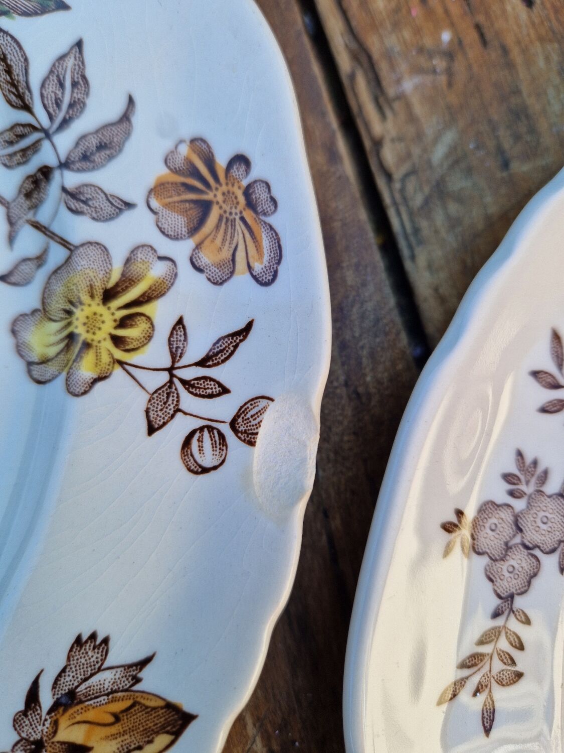 Set of 8 English Dessert Plates Mason's Chantilly Pattern