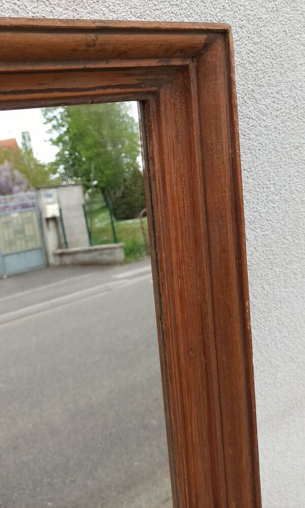 Miroir ancien en bois