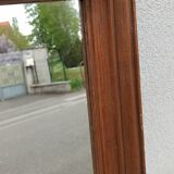Old wooden mirror