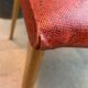 1960s skai compass leg chairs