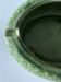Green arabesque ashtray