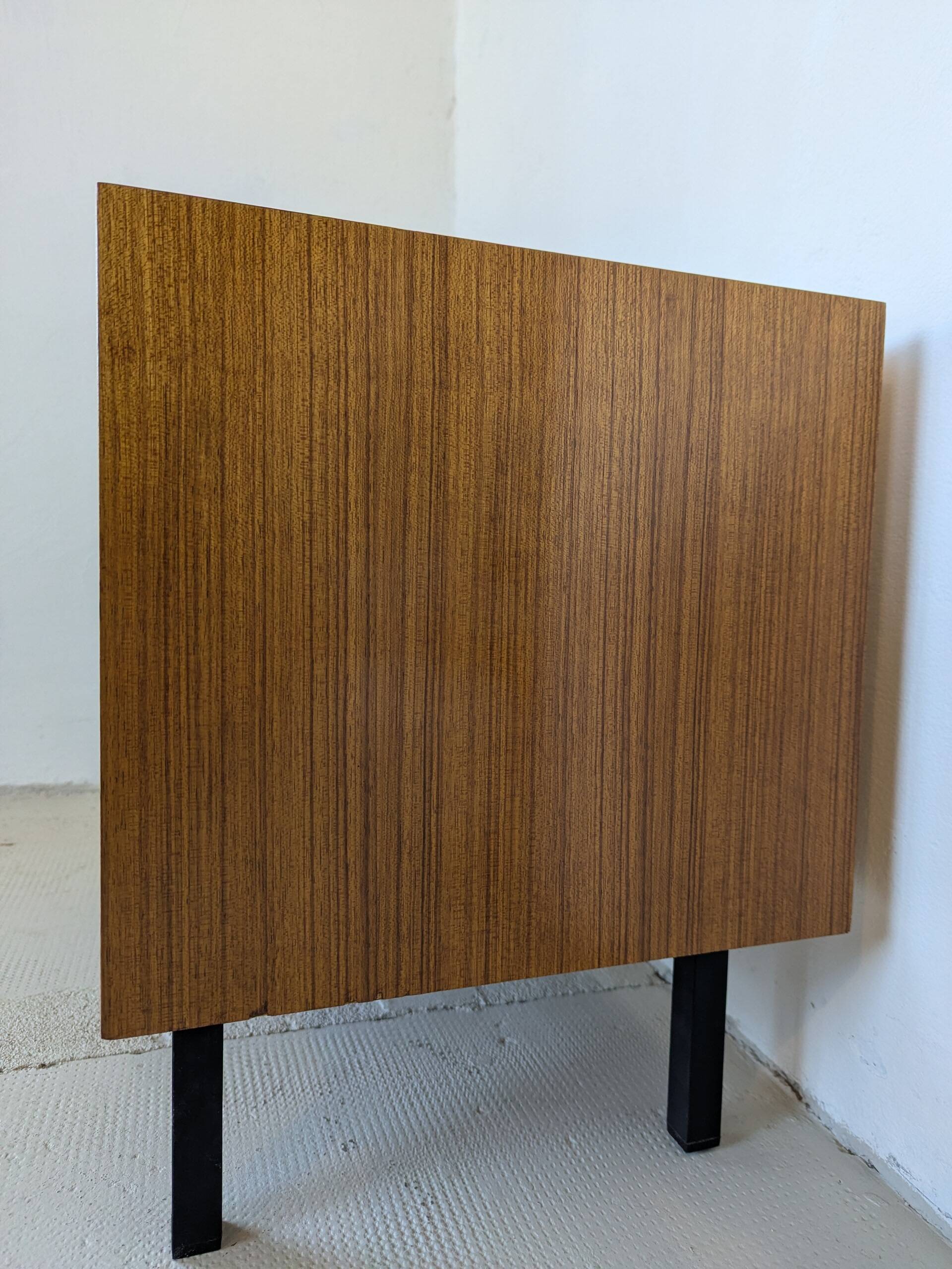 Small chest of drawers, bedside table from the 60s, rosewood.