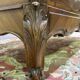 Commode en noyer de style Louis XV / rocaille