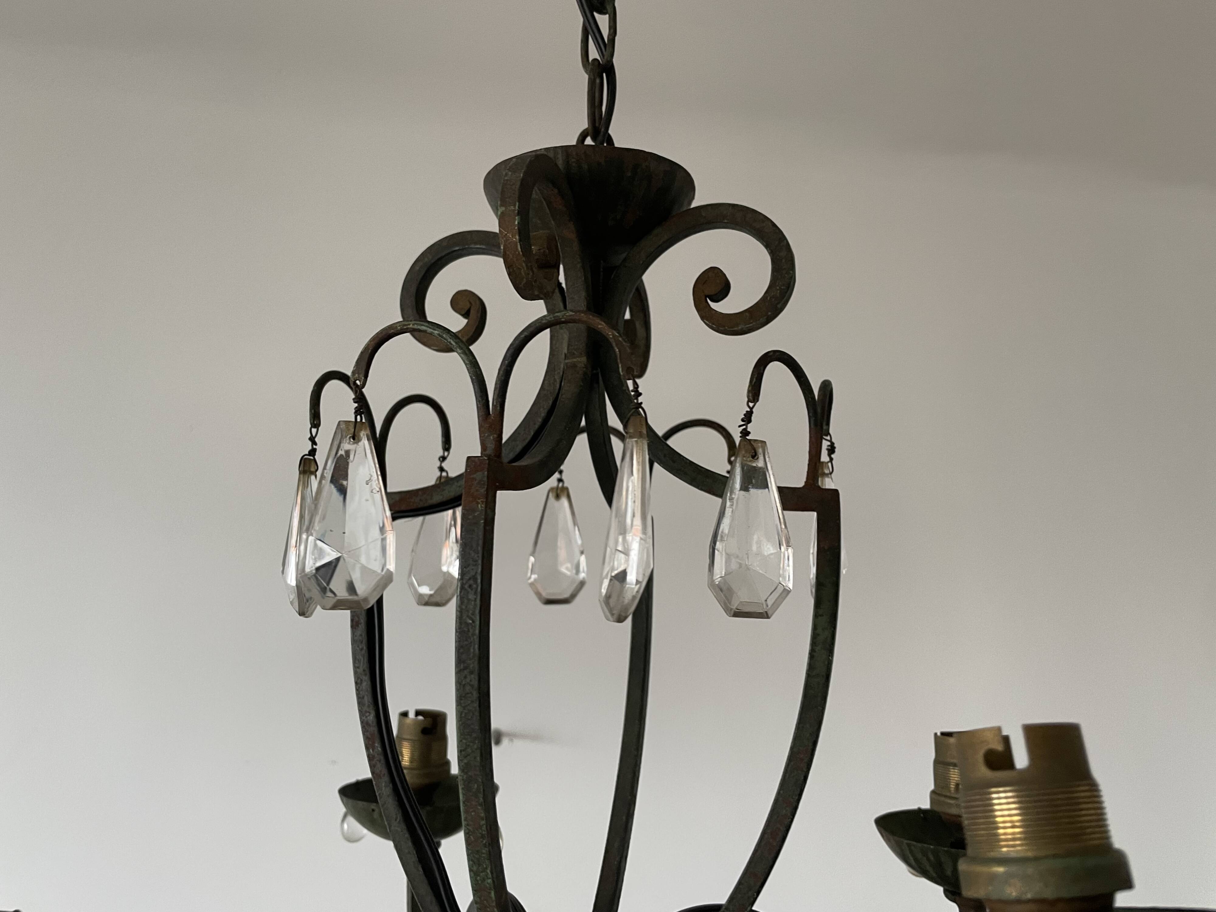 1930s butterfly chandelier