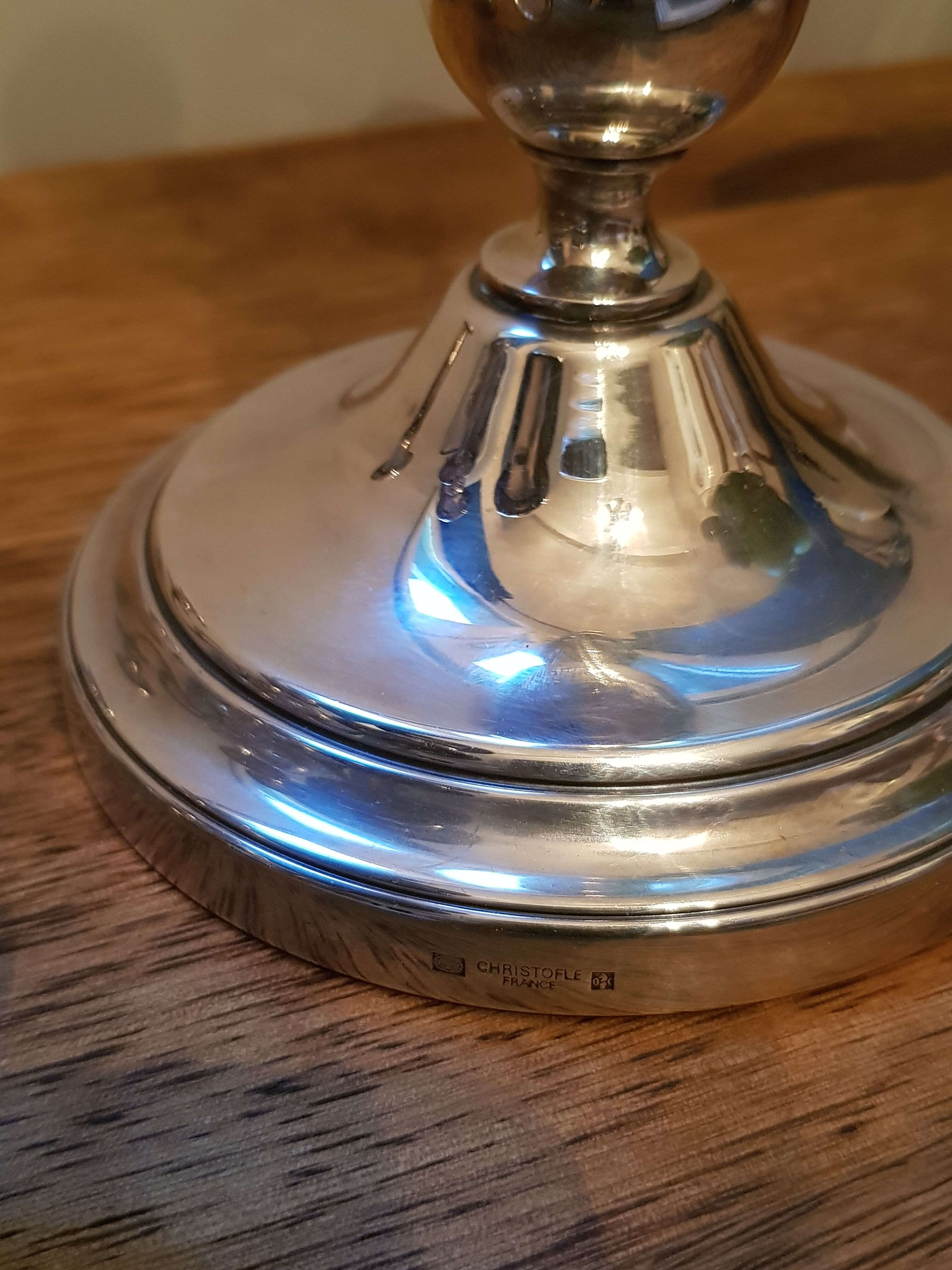 Christofle candlestick