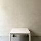 Square coffee table from Prisunic in white fibreglass, 1970s design.
