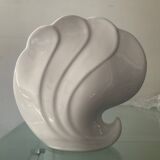 Vintage ceramic shell vase