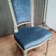 Chaise  tapissée style Louis XVI