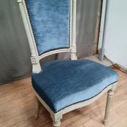 Chaise  tapissée style Louis XVI