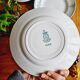 Set of 12 flat plates with slight defects Saint Amand 1932