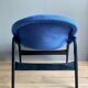 Fauteuil de salon bleu, modèle Columbus, Hartmut Lohmeyer pour Artifort, années 1950