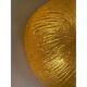 Murano glass ceiling light "Budino" in vintage Venetian amber graniglia