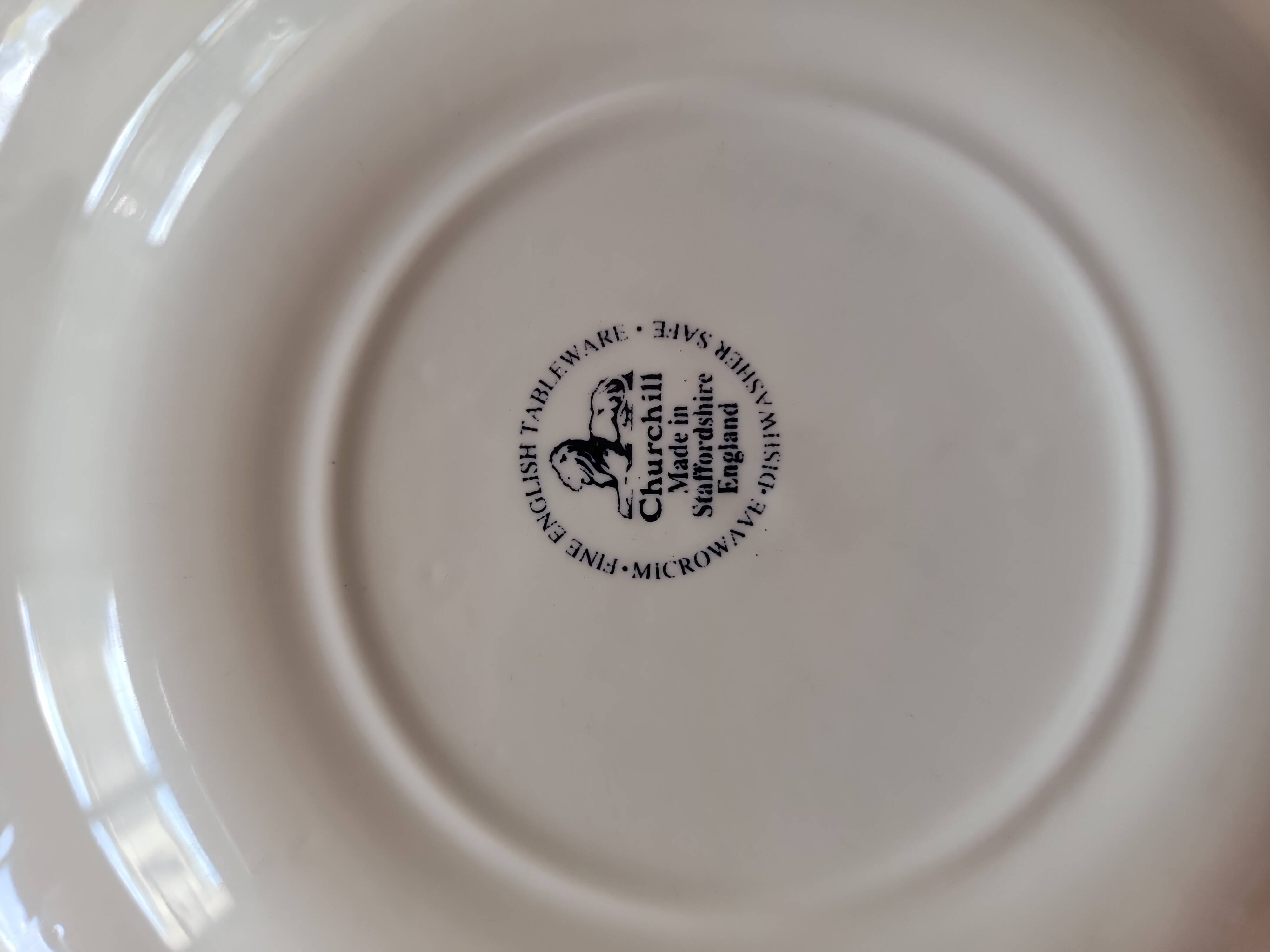 Set of 7 Churchill Plates