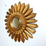 Vintage sunburst mirror, 1960s