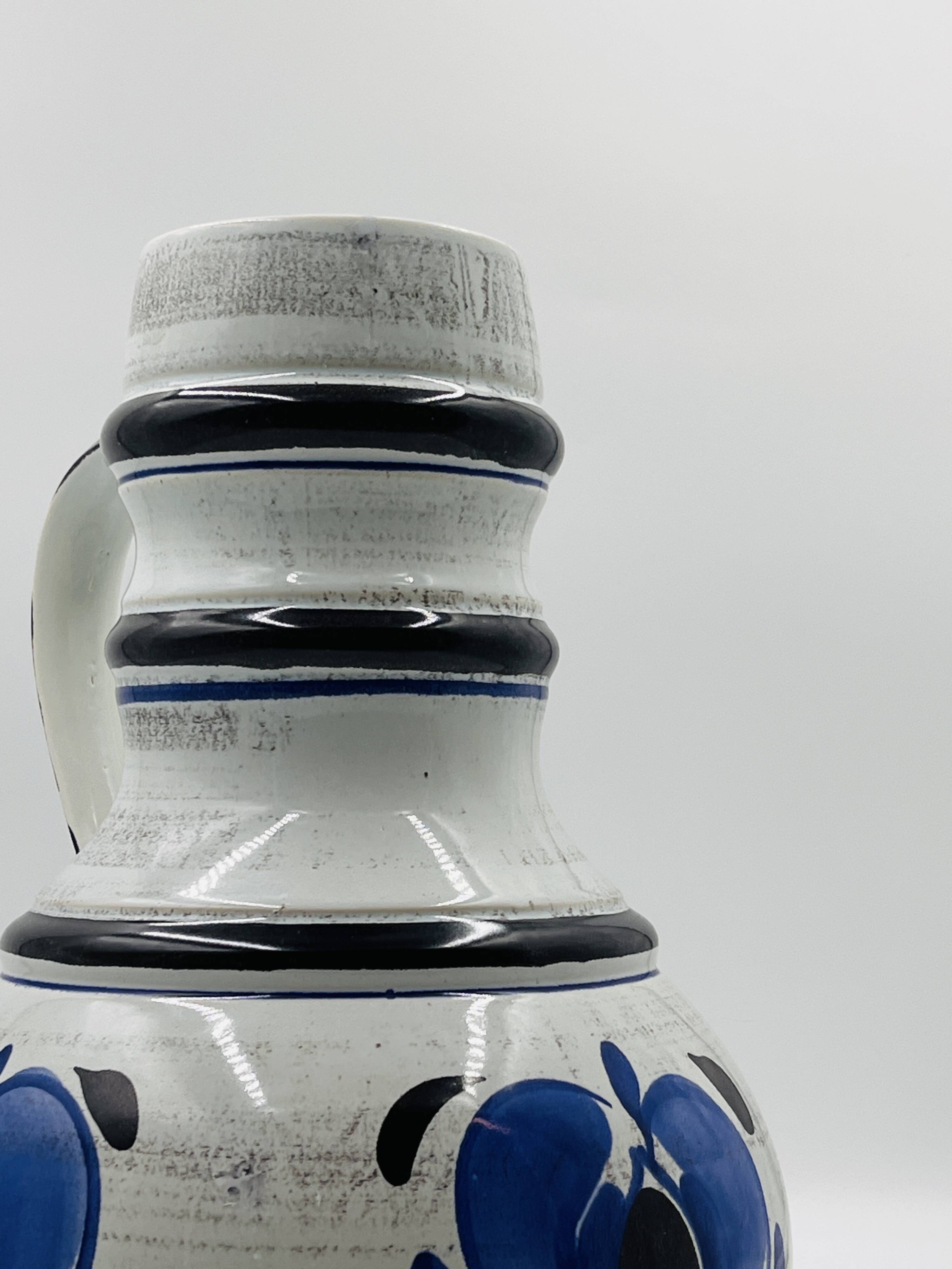 West German vase with handle