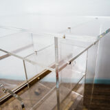 Plexiglas furniture of 'invisible de marais'