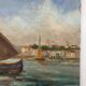 Ancient table, marine, oil on canvas year 70