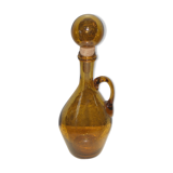 Carafe biot jaune 1960