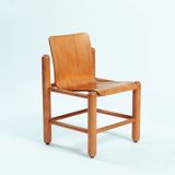 2 Knud Friis & Elmar Moltke Nielsen (Friis & Moltke) Pine dining Chairs