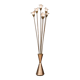 VINTAGE 20thC ITALIAN CALLA FLOOR LAMP BY ANGELO LELLI FOR ARREDOLUCE c1960