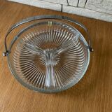 Vintage glass aperitif servant