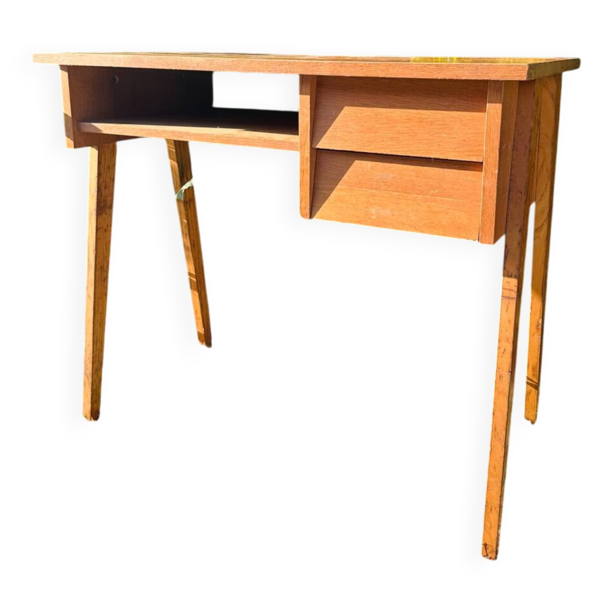 Scandinavian wooden desk, 1960s