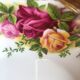 Floral porcelain cup