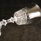Service of 6 red wine glasses in Arques crystal