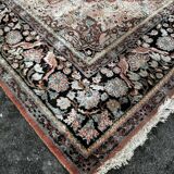 Handmade Indian silk rug