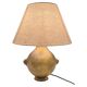 Table lamp in brass with lion decor, Swedish Grace 1920/30s