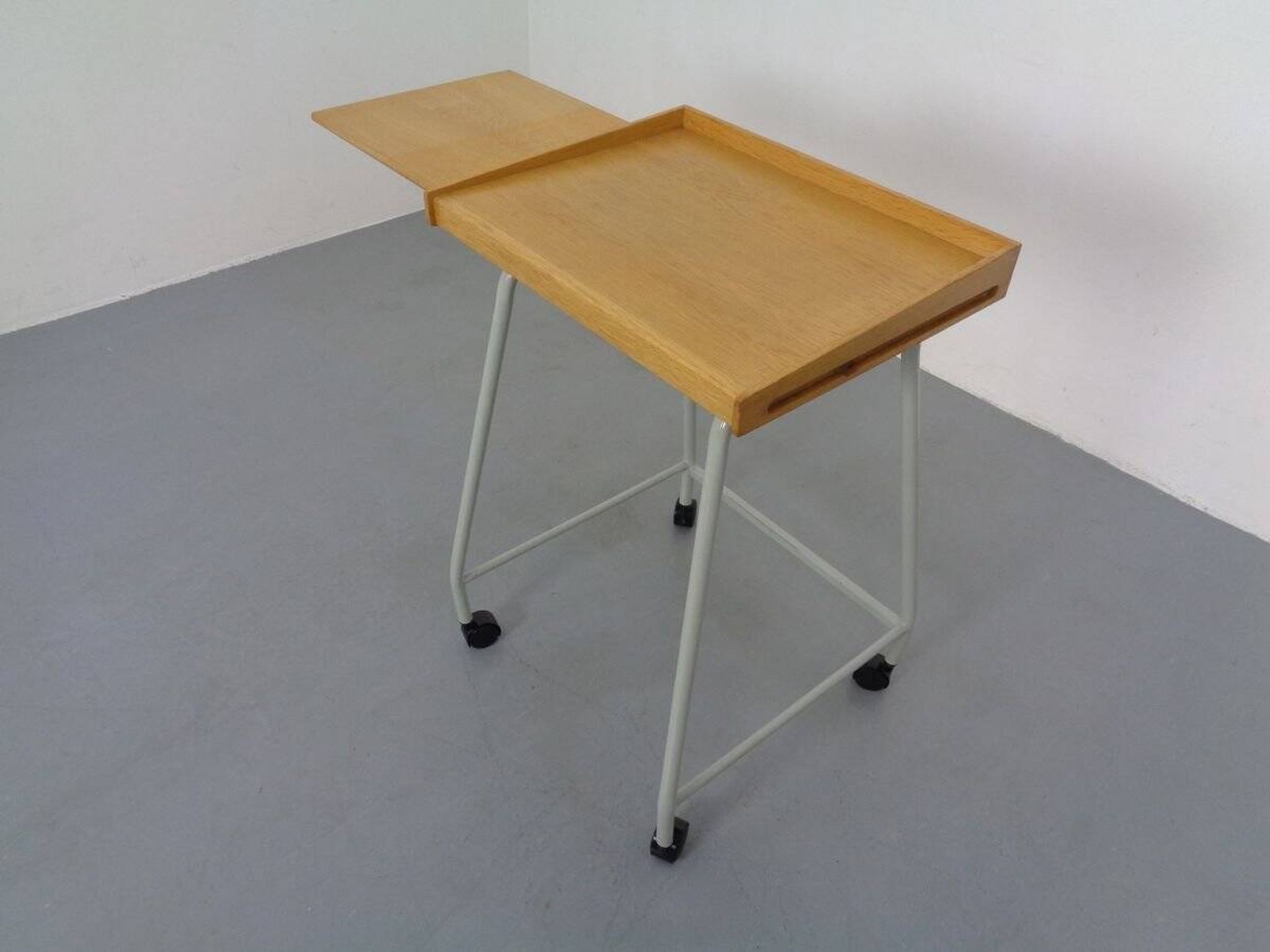 Danish Extendable Architect Table, 1960s