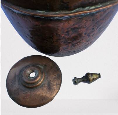 Bouilloire en cuivre. XIXème