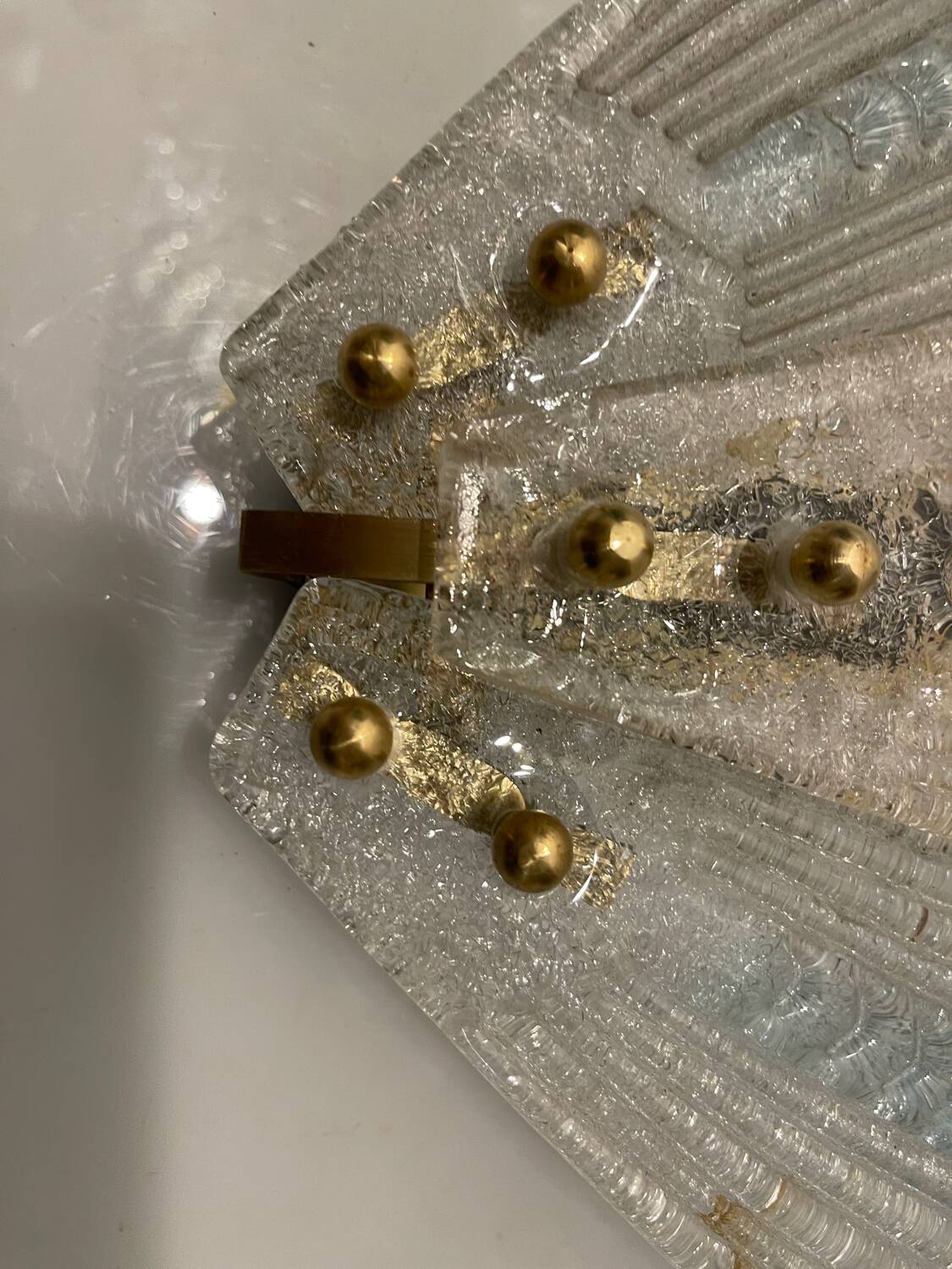 Appliques en Verre de Murano Lot de 2