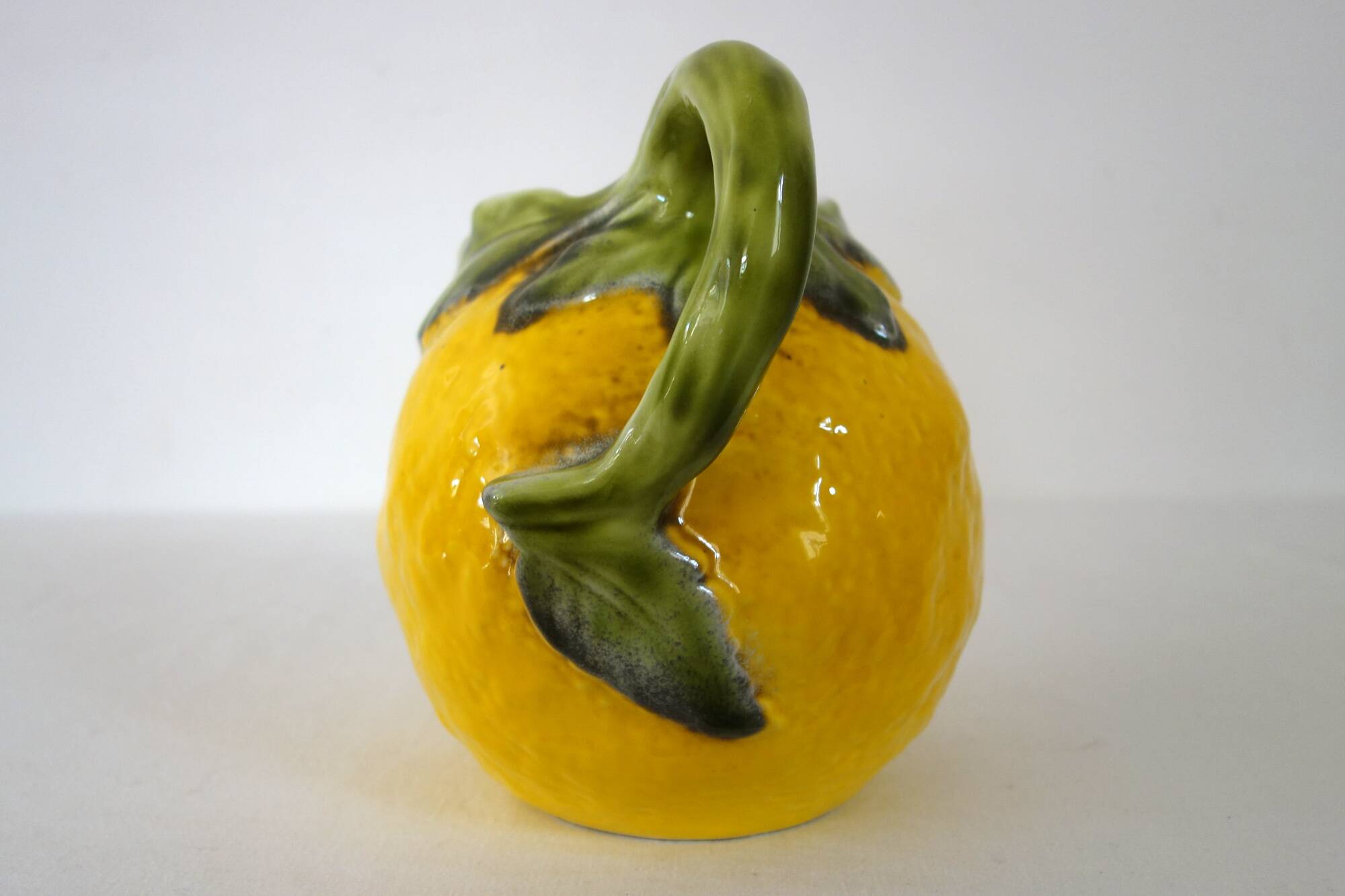 Vintage lemon-shaped slushie pitcher