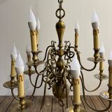 Lustre Lucien Gau Bronze 12 branches