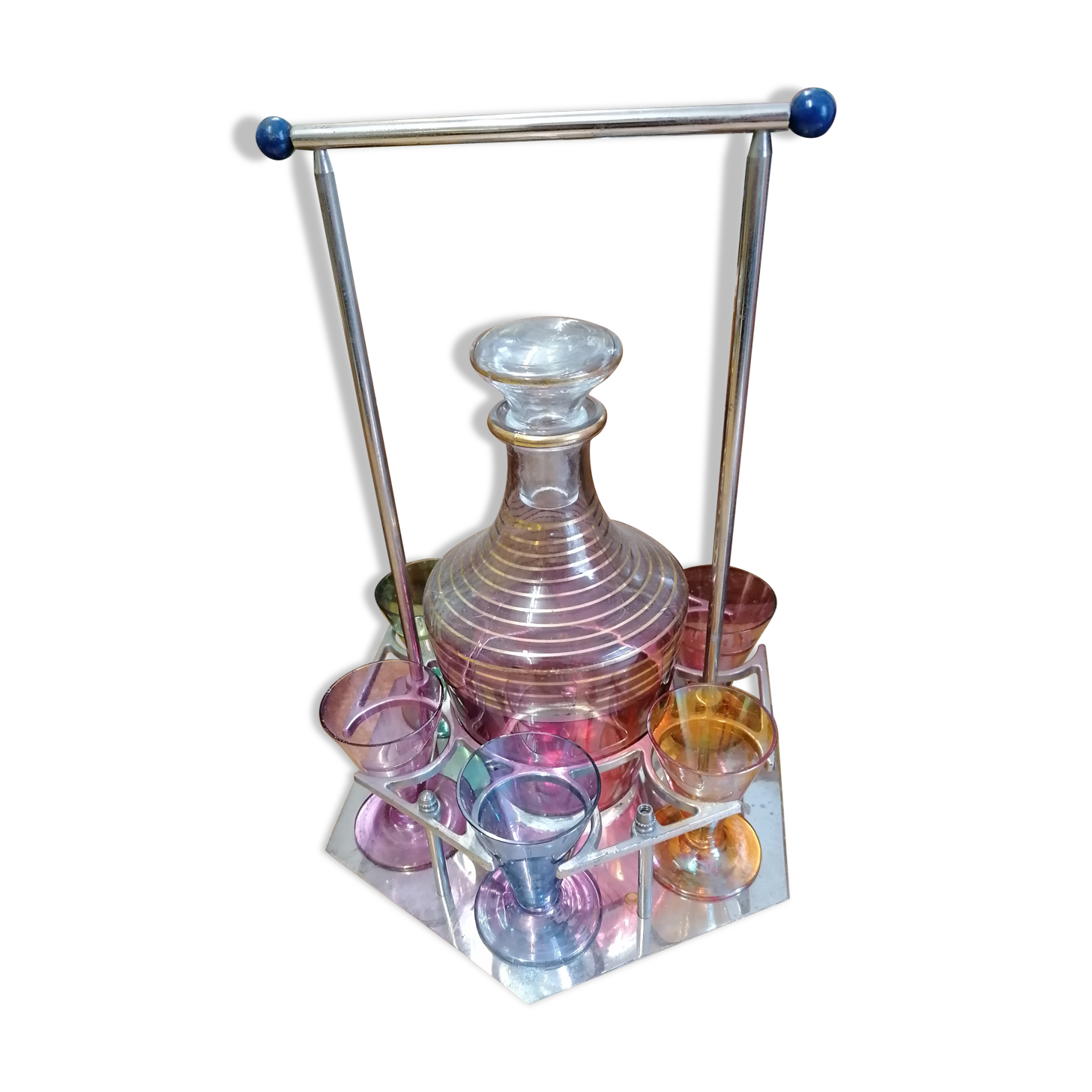 Art deco liquor service