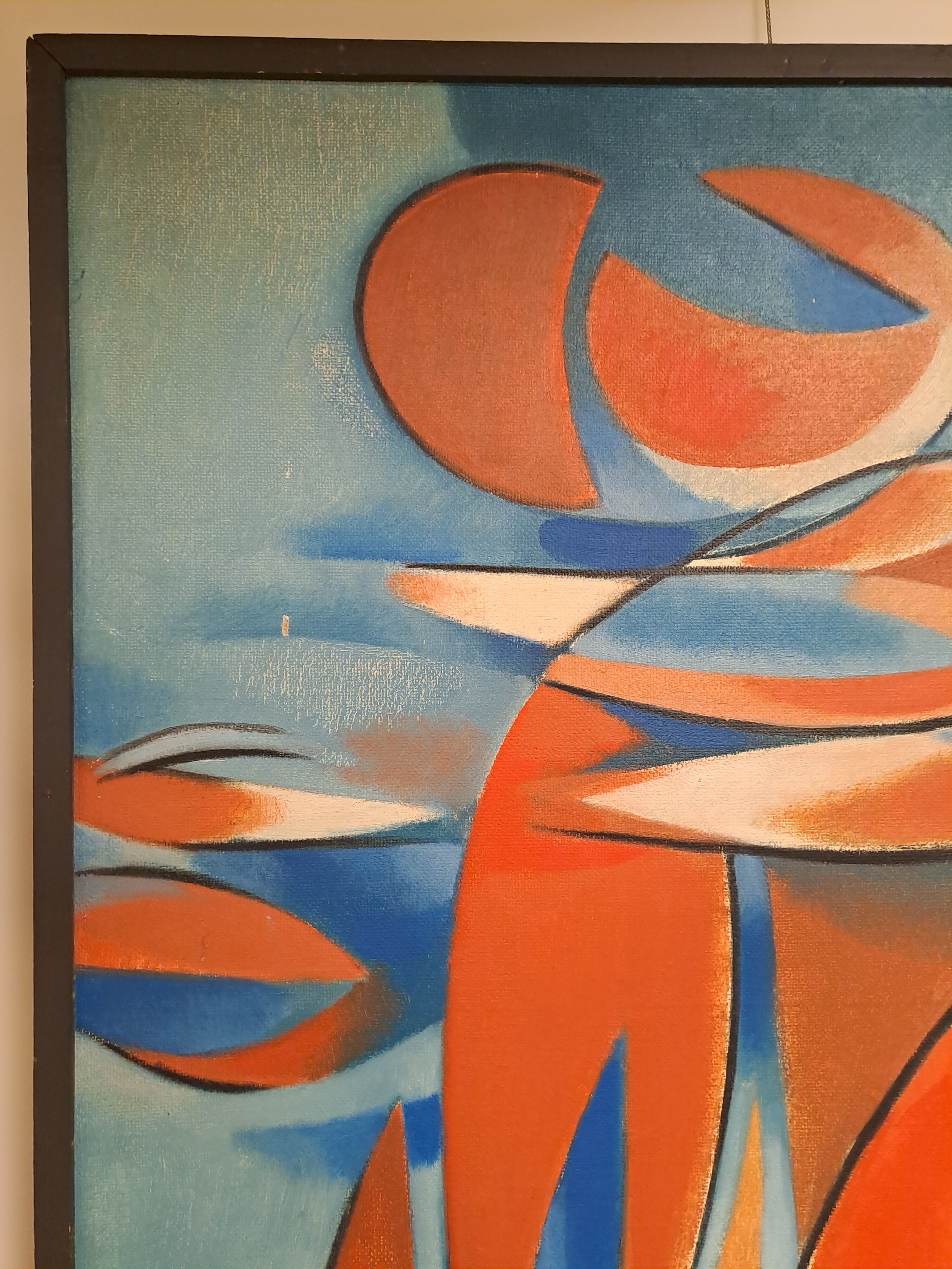 Abstract composition by Jean-Pierre Schecroun