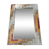 Vintage ceramic mirror